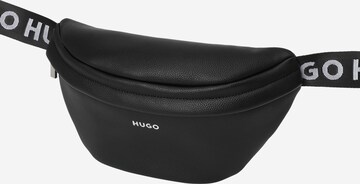 HUGO Red Чанта за кръста 'Bel' в черно: отпред