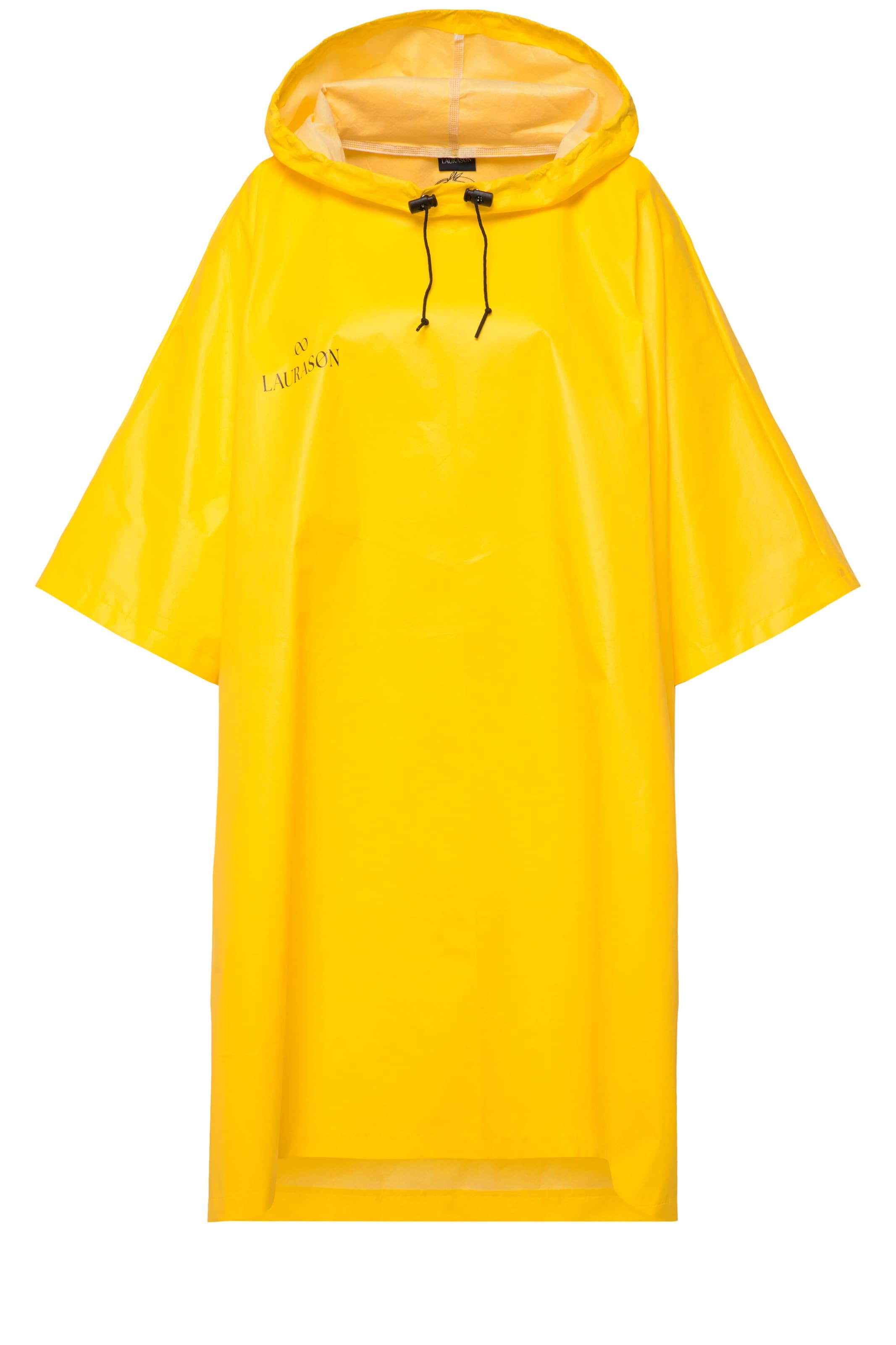 LAURASØN Functionele jas in Geel: voorkant