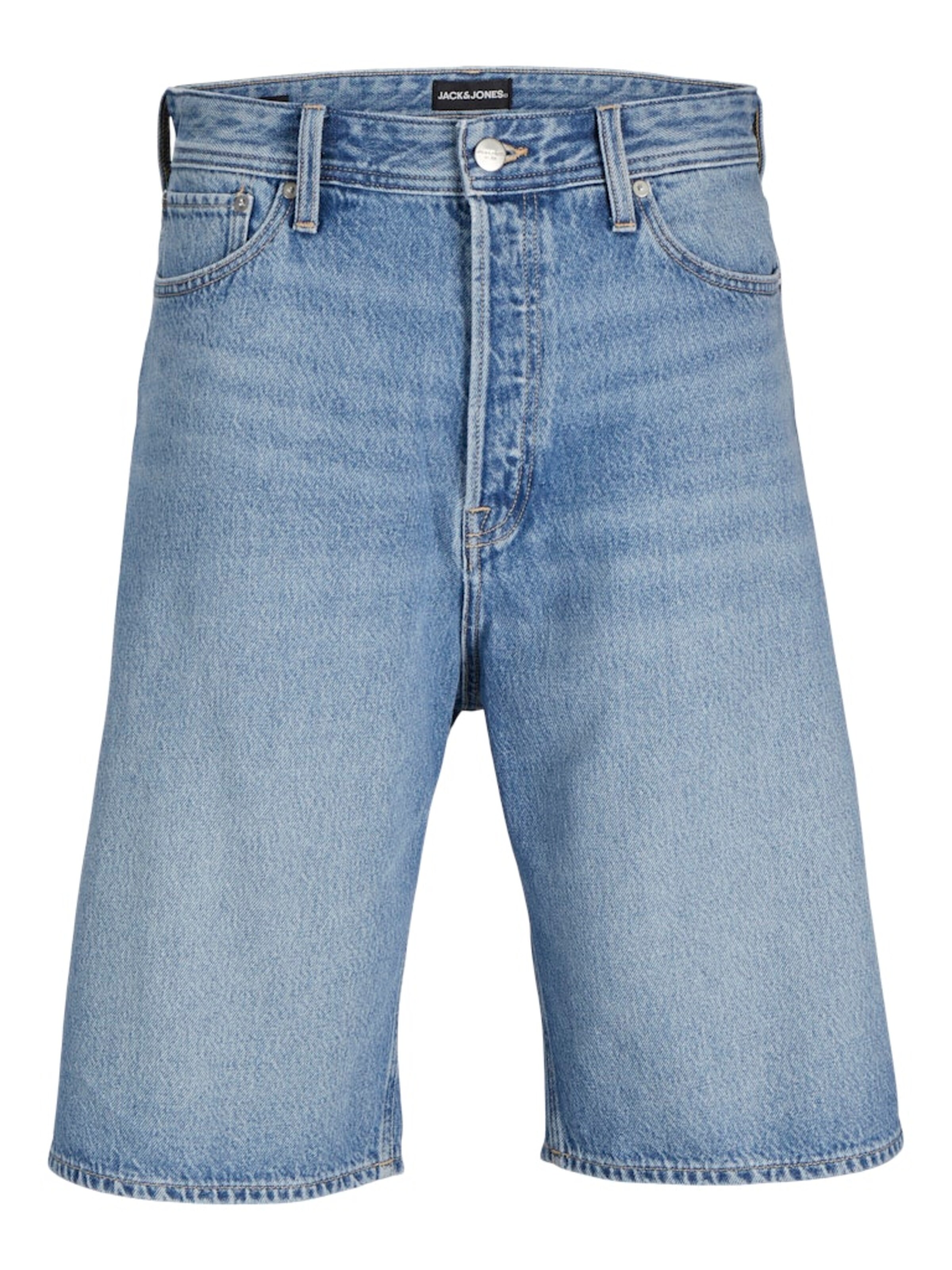 JACK & JONES Baggy Jeans 'JJIRon JJOriginal' in Blue: front