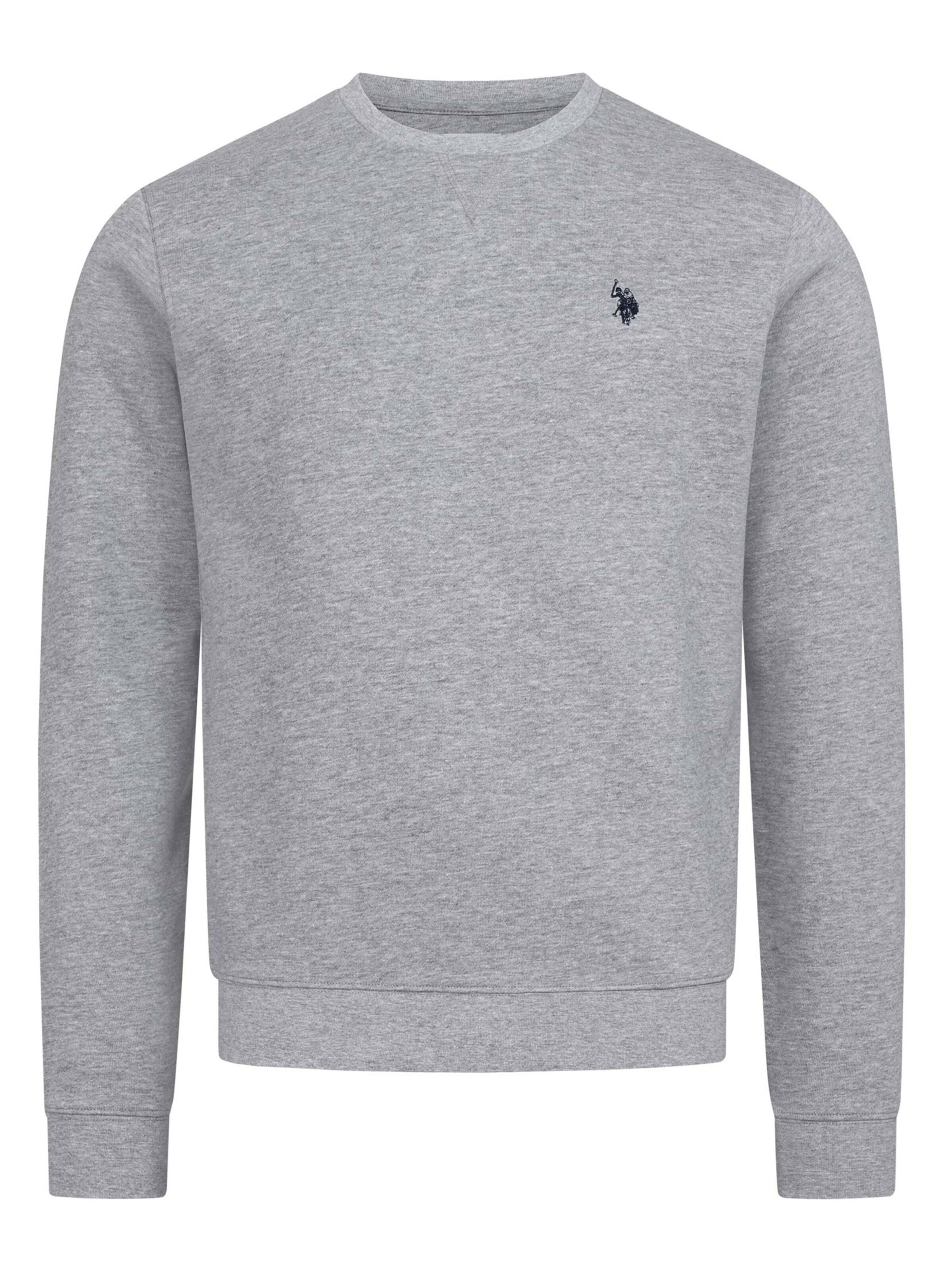 U.S. POLO ASSN. Sweatshirt in Grau: Vorderseite