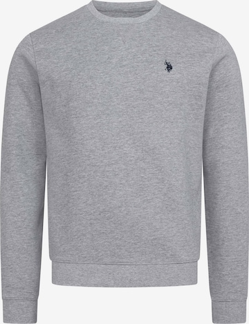 U.S. POLO ASSN. Sweatshirt in Grau: Vorderseite