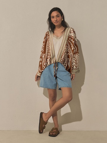 Veste mi-saison Next en marron