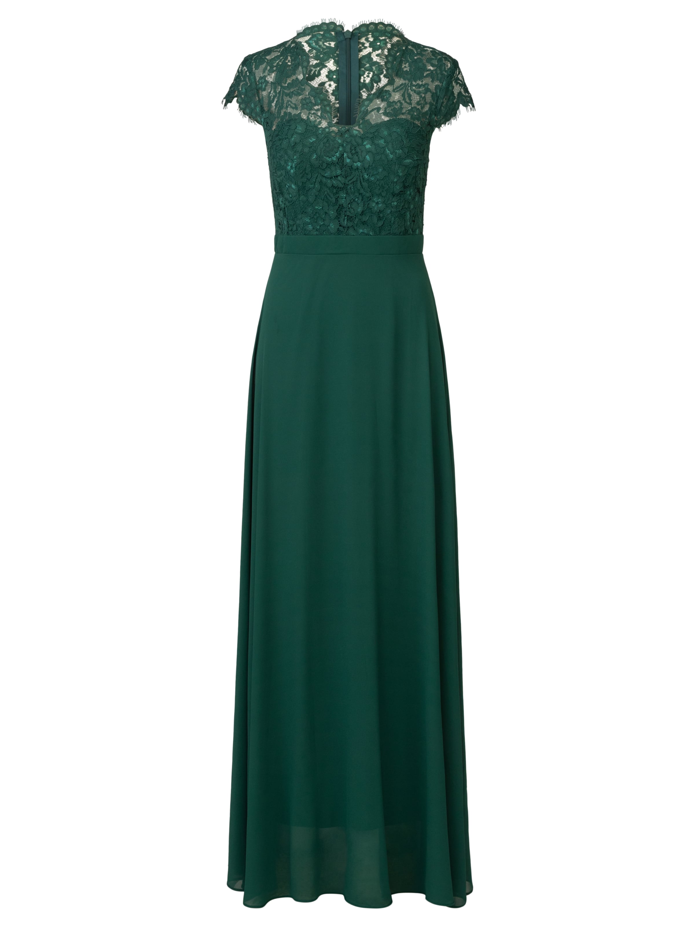 Abito da sera di Kraimod in verde: frontale