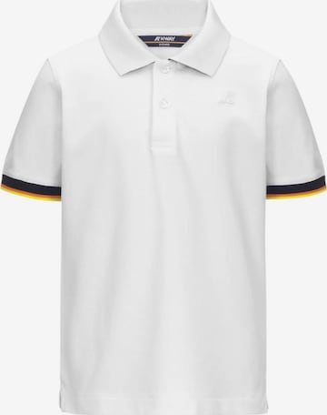 Maglietta 'K-WAY KIDS P. VINCENT PIQUE POLO' di K-Way in bianco: frontale