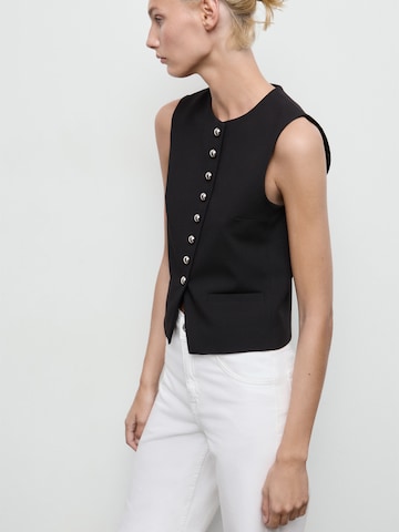 Gilet de costume 'Gabo' MANGO en noir