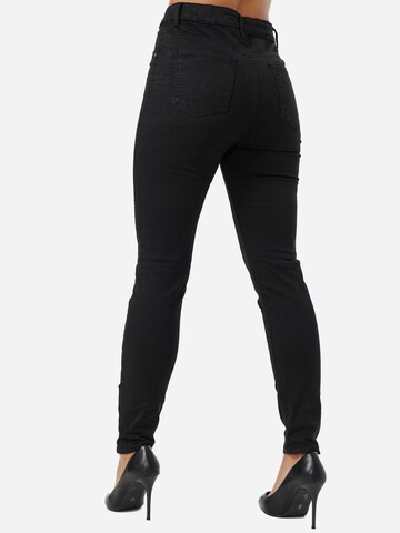 Tazzio Skinny Jeans 'F103' in Zwart
