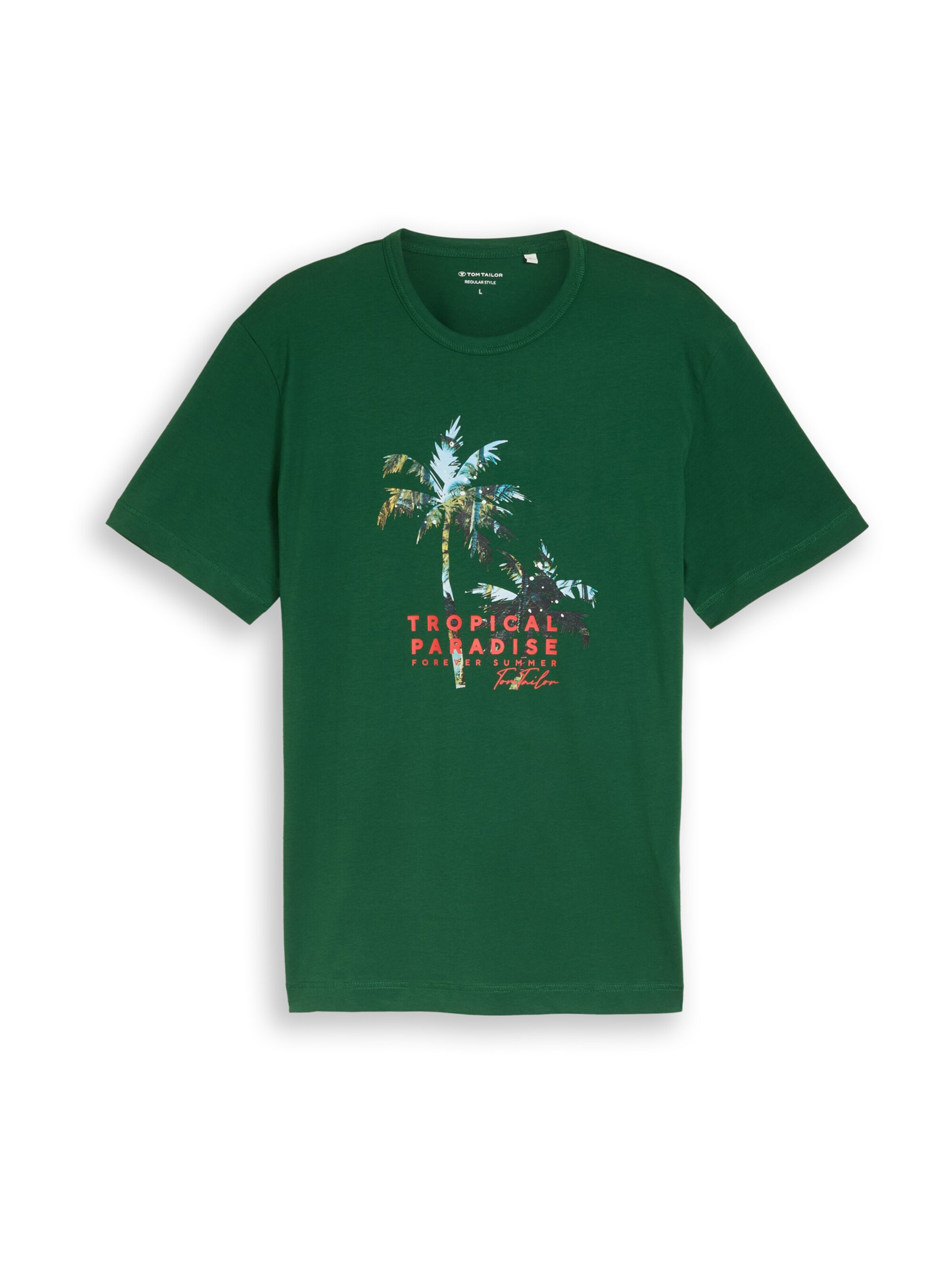TOM TAILOR T-Shirt in Grün: Vorderseite