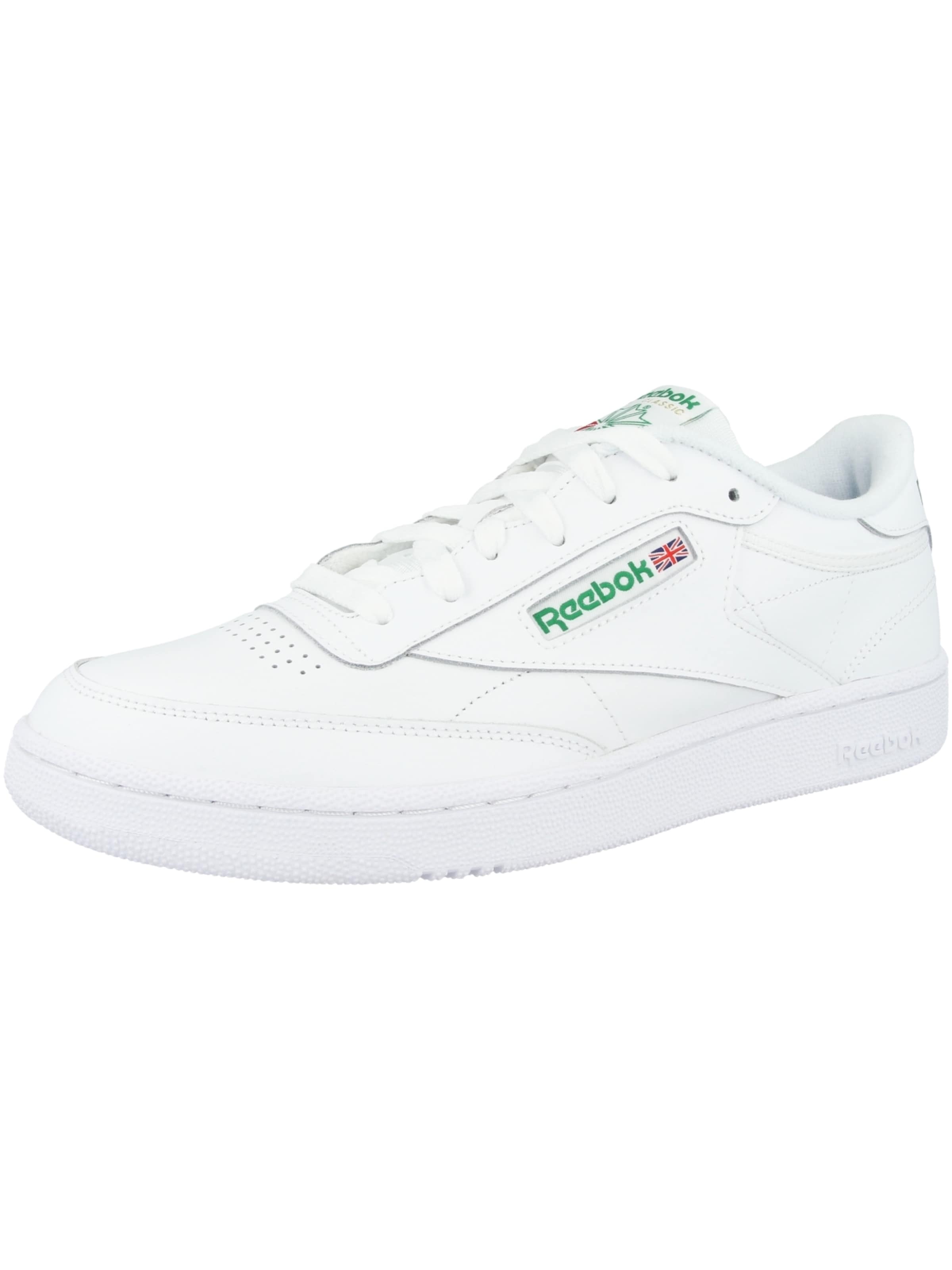 Sneaker low 'Club C 85' de la Reebok pe alb: față