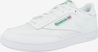 Reebok Matalavartiset tennarit 'Club C 85' värissä limetti / valkoinen, Tuotenäkymä