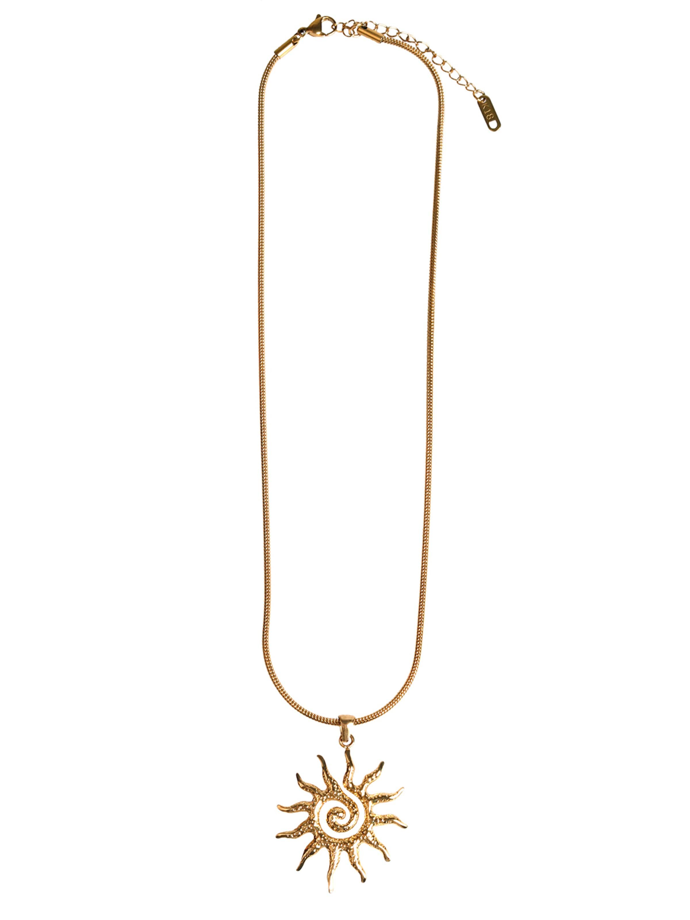 Capelli New York Necklace in Gold: front