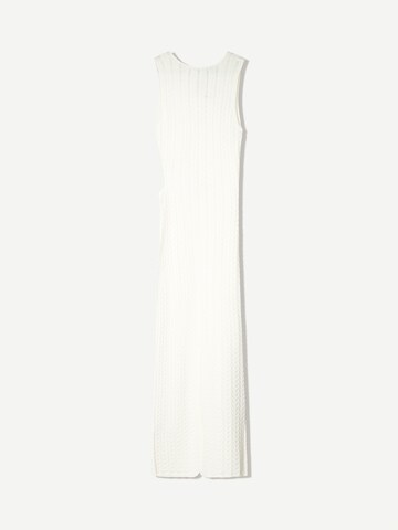 Abito in maglia di Bershka in beige