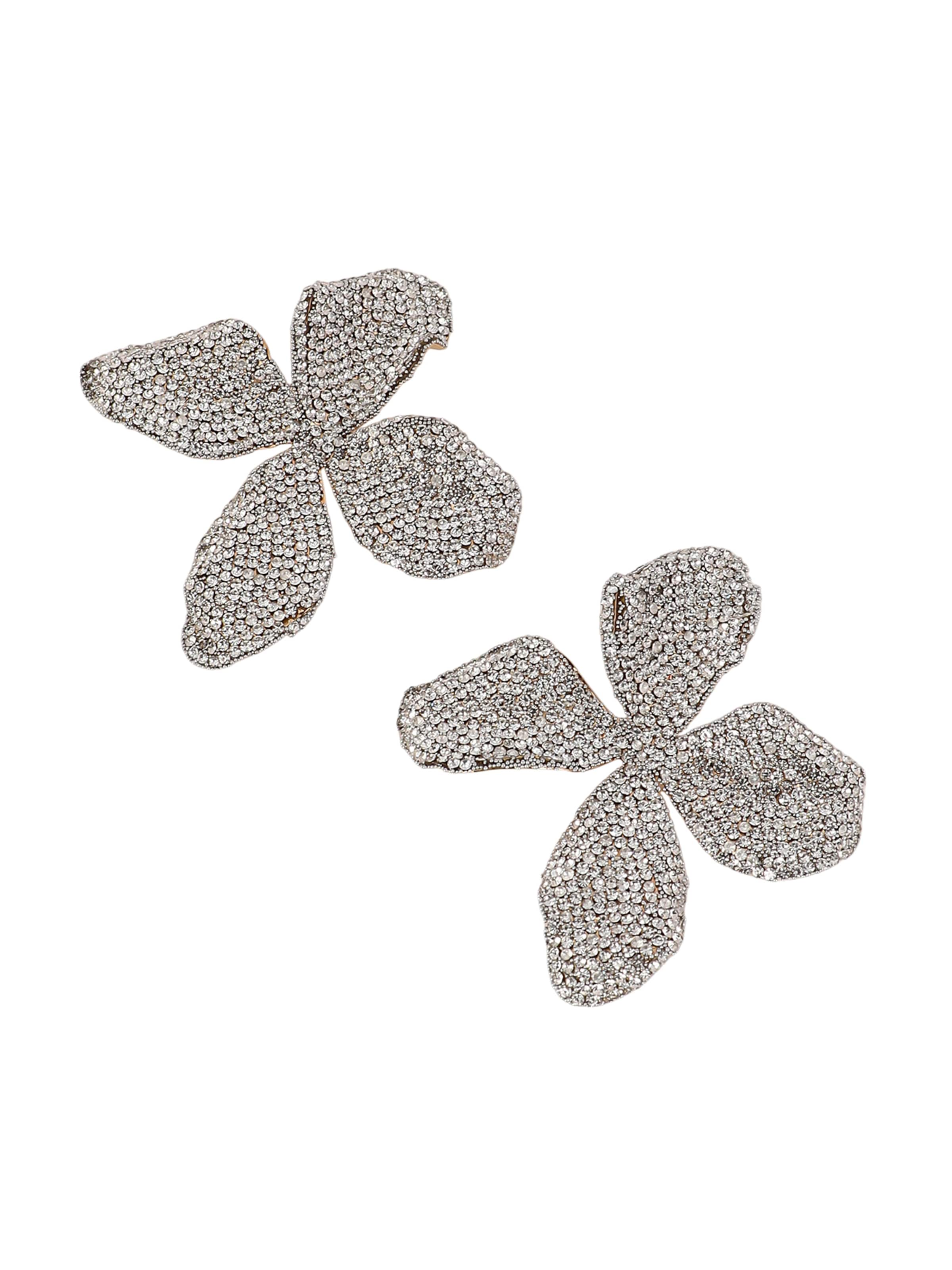 SOHI Øreringe 'Banani' i hvid: forside