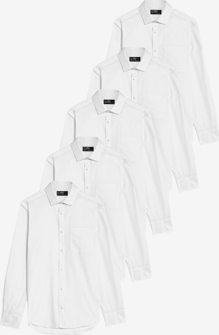 Marks & Spencer Regular fit Zakelijk overhemd in Wit: voorkant