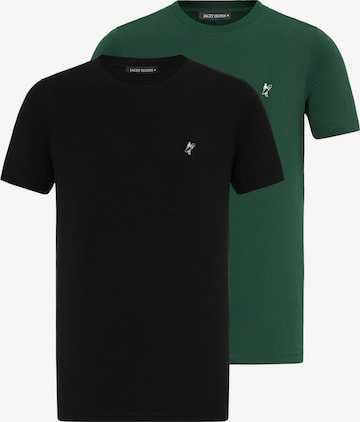 žalia Jacey Quinn Marškinėliai: priekis