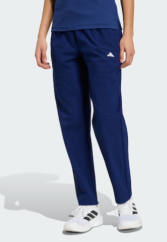 Regular Pantalon de sport 'Essentials' ADIDAS PERFORMANCE en bleu : devant