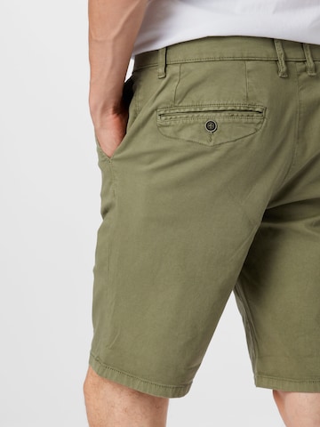 žalia JACK & JONES Standartinis „Chino“ stiliaus kelnės 'Fred'