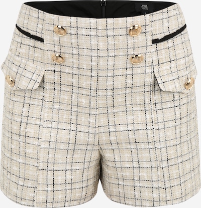 Pantaloni River Island Petite di colore crema / nero / bianco, Visualizzazione prodotti