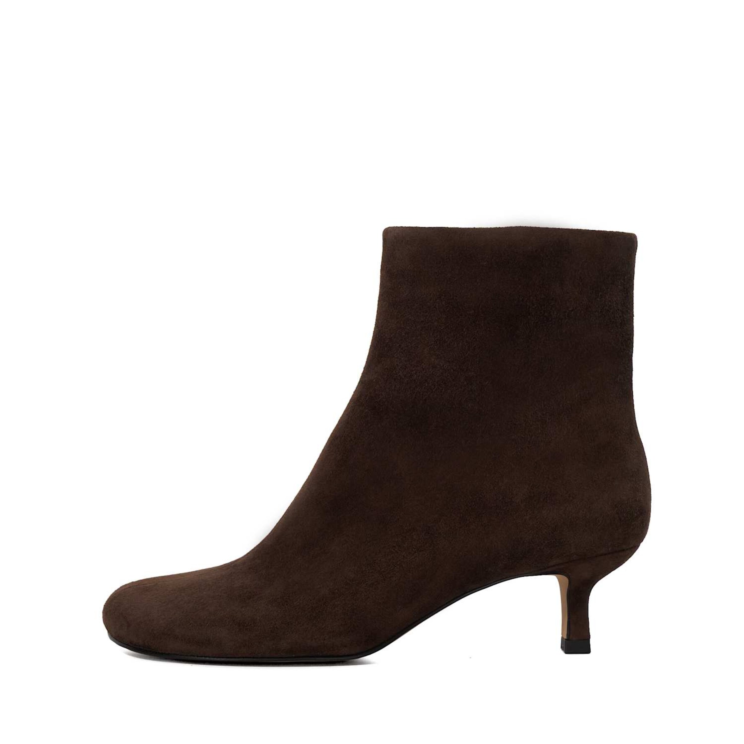 Dune LONDON Enkellaarsje 'Orina' in Bruin