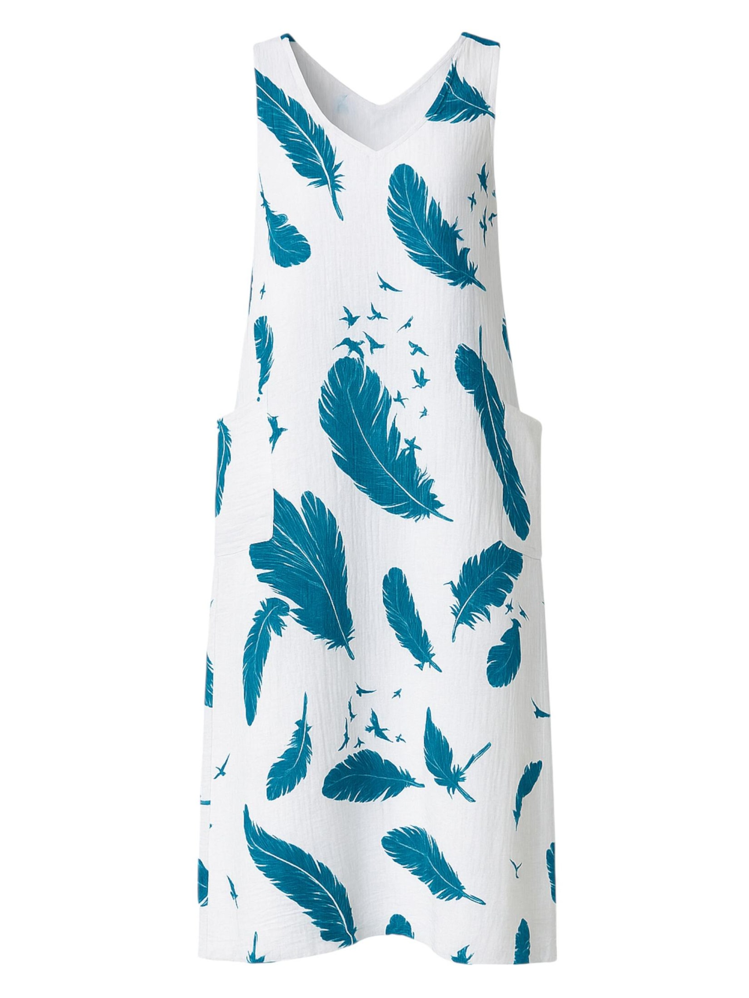 WENOR Strandkjole 'ZELMA' i blå: forside