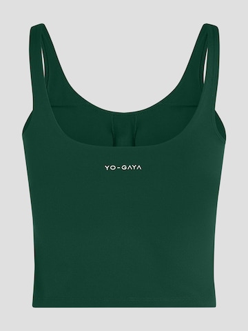 YO-GAYA Sporttop 'Sculpting Top' in Groen
