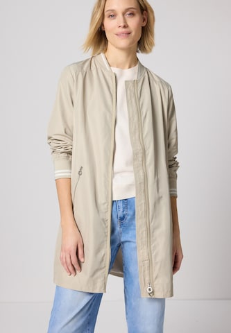 STREET ONE Демисезонное пальто в Бежевый: спереди