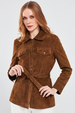 Veste mi-saison Derimod en marron