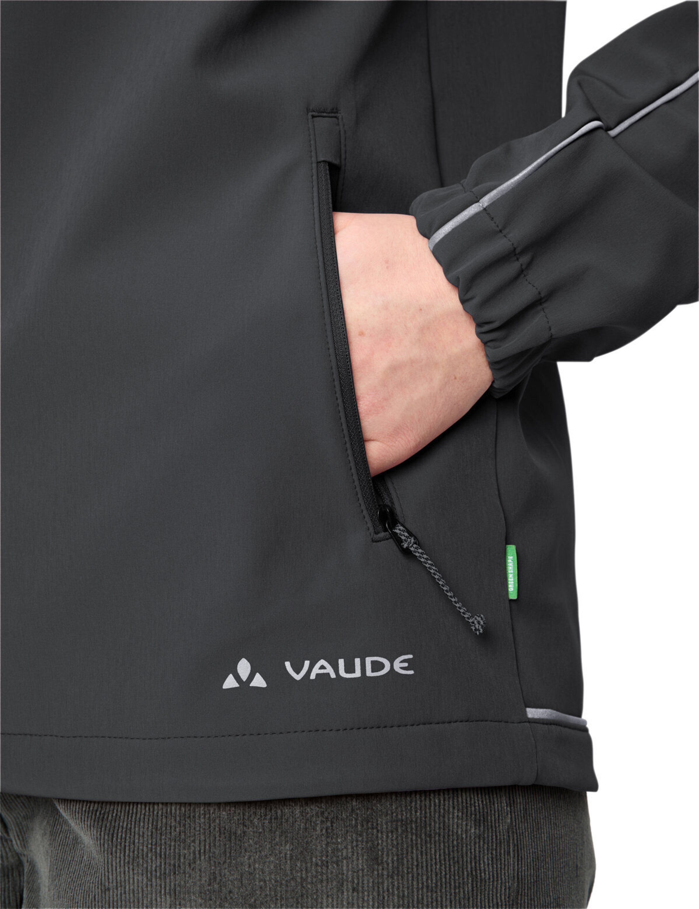 VAUDE Sports jacket in Grey