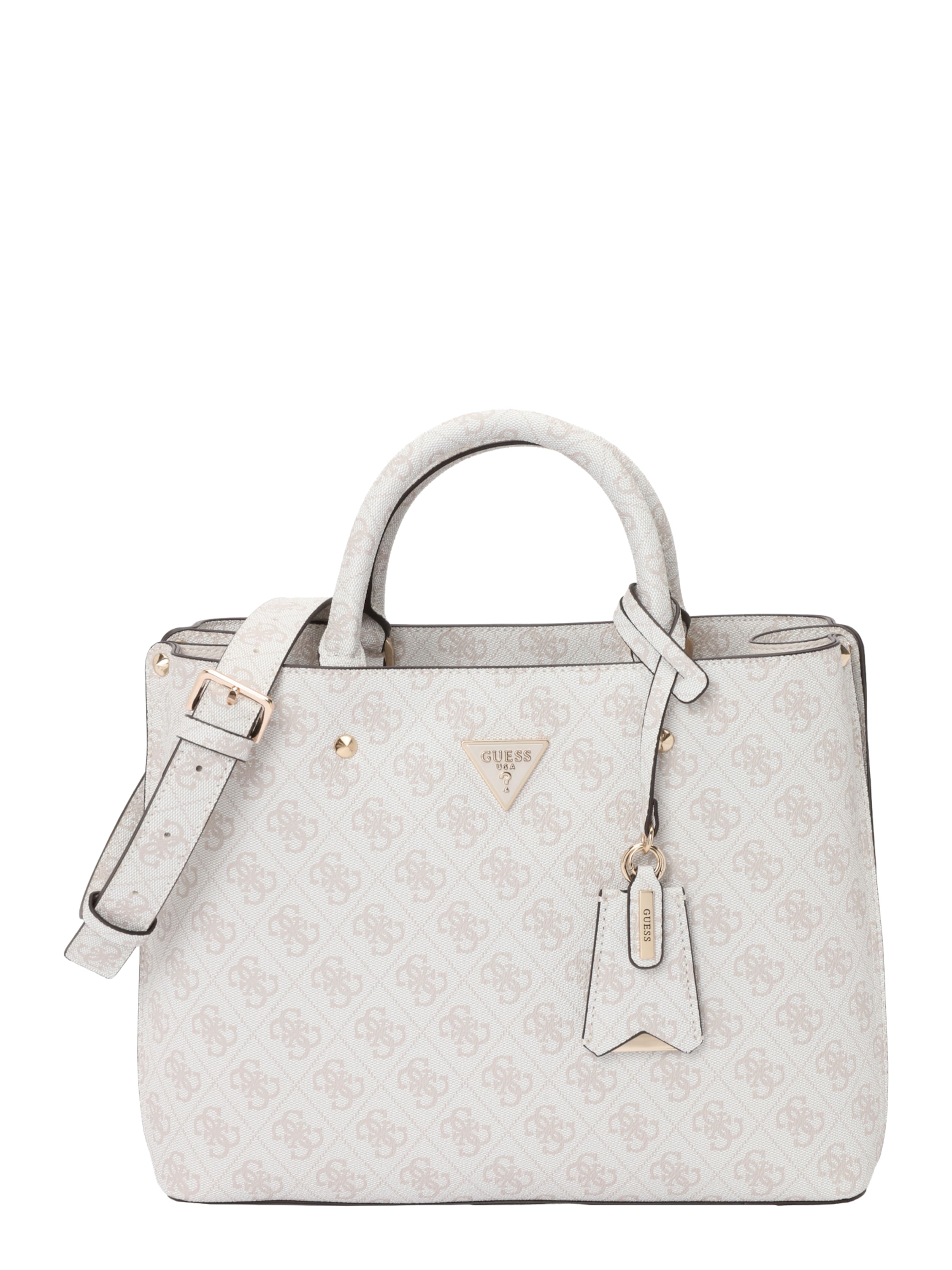 GUESS Handbag 'Merdian II' in White: front