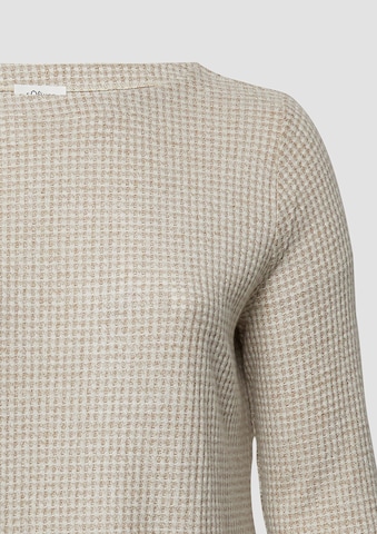 s.Oliver Shirt in Beige