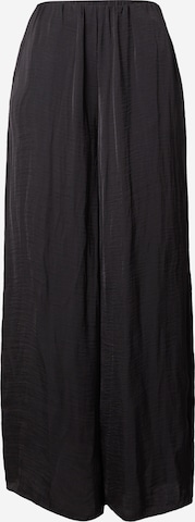 Gina Tricot Zvonové kalhoty Kalhoty – černá: přední strana