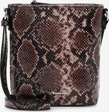 Tamaris Skuldertaske 'Alessia' i brun: forside