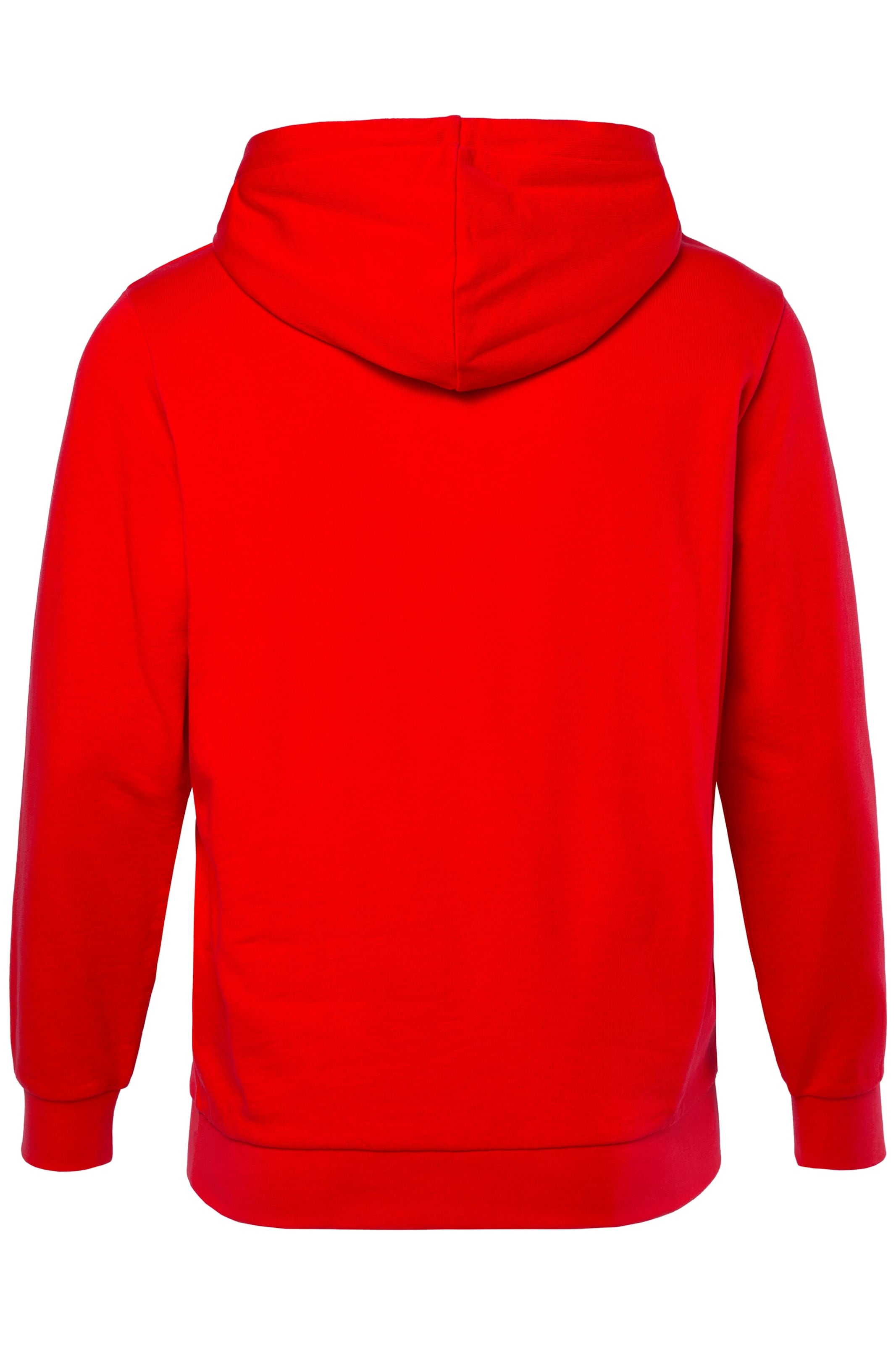 Men Plus Sweatvest in Rood