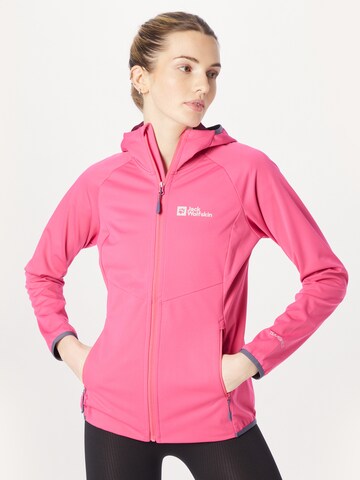 Giacca per outdoor di JACK WOLFSKIN in rosa: frontale