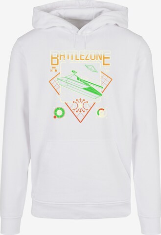 F4NT4STIC Sweatshirt 'BATTLEZONE' in Wit: voorkant