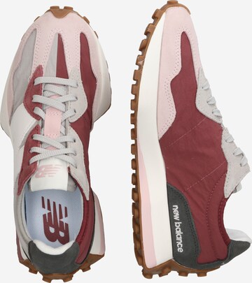 Baskets basses '327' new balance en rose