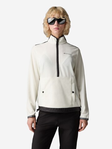 Bogner Fire + Ice Sportpullover 'Caddy' in Weiß: Vorderseite