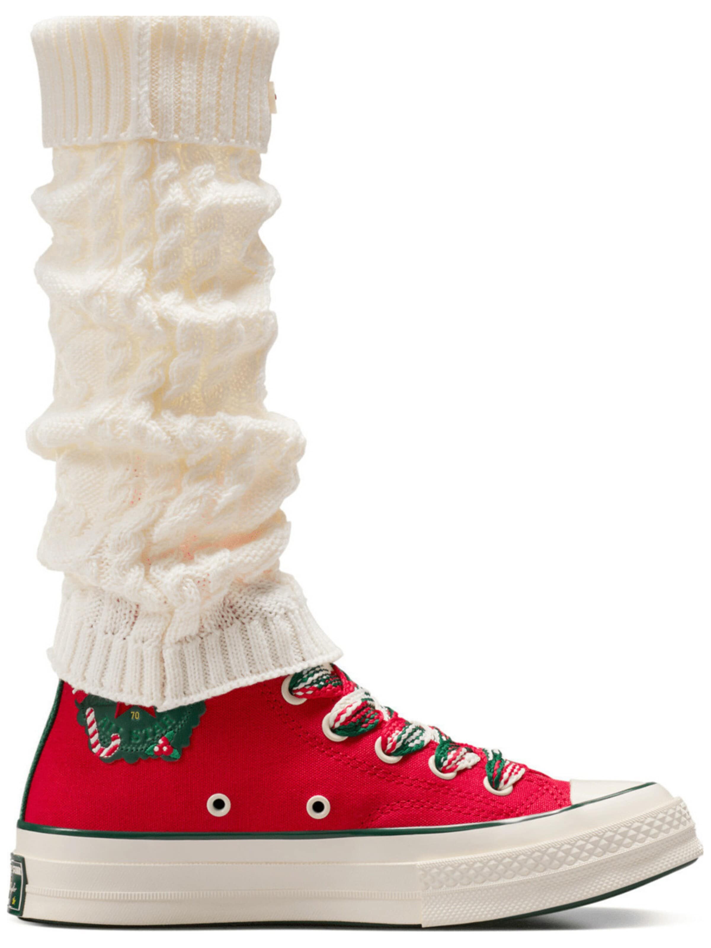 Sneaker alta 'Converse' di CONVERSE in rosso