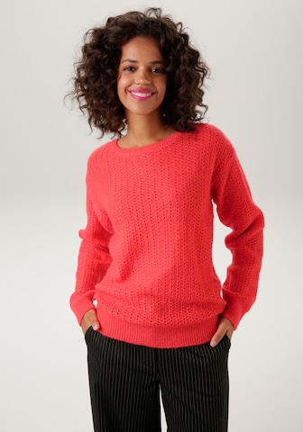 Aniston CASUAL Sweater in Red: front