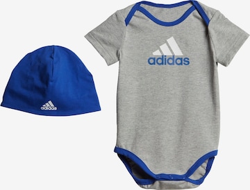 ADIDAS PERFORMANCE Set 'Essentials Big Logo' in Grau: predná strana