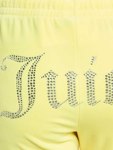 Juicy Couture Loose fit Trousers 'Tina' in Yellow