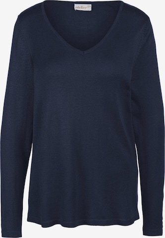 Pull-over Goldner en bleu : devant