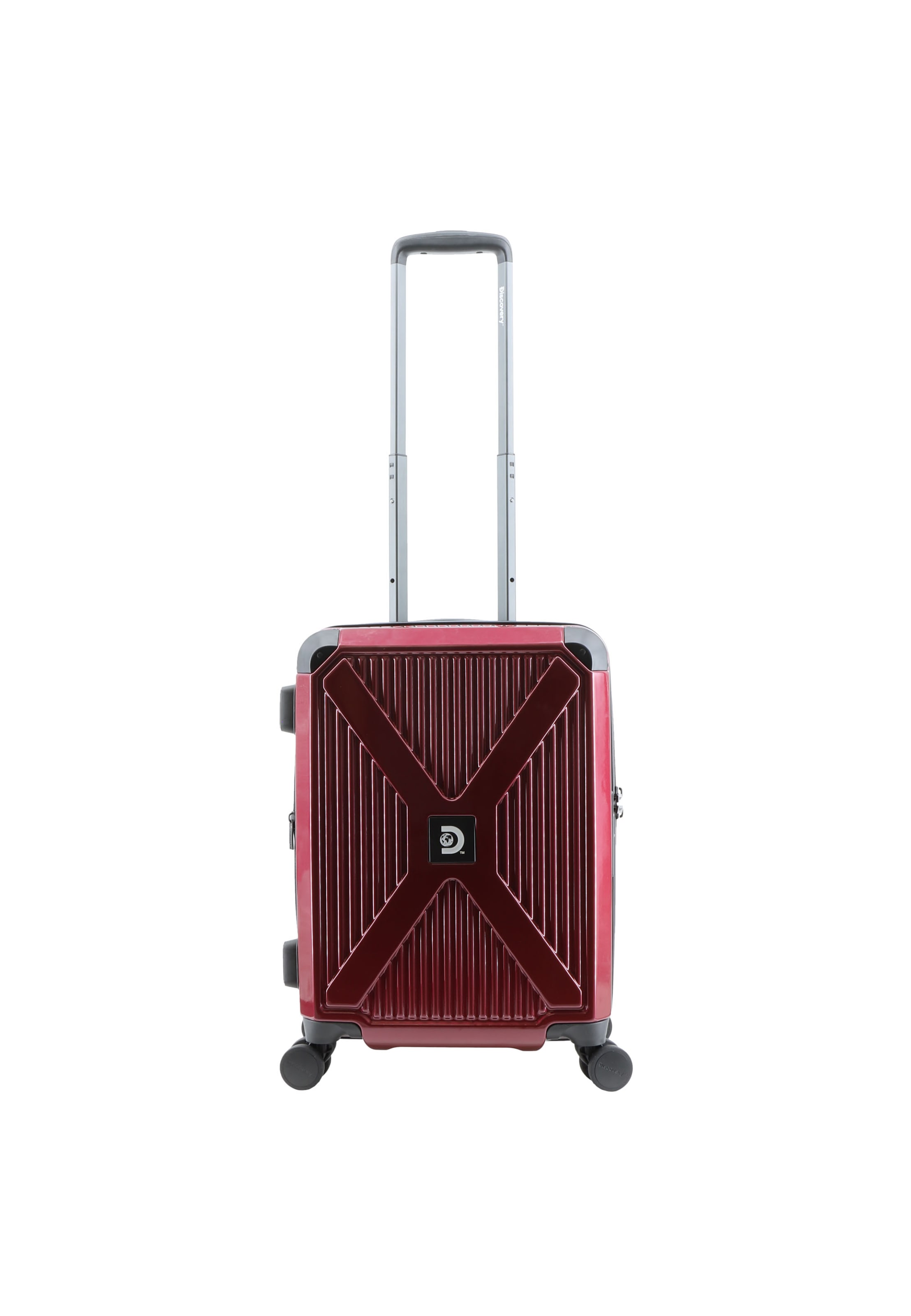 Discovery Suitcase 'Crossroad' in Red: front