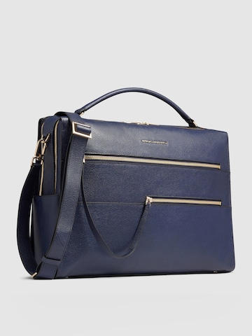Piquadro Laptoptas in Blauw
