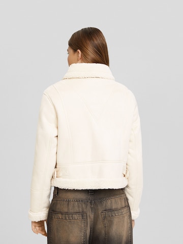 Veste mi-saison Bershka en beige