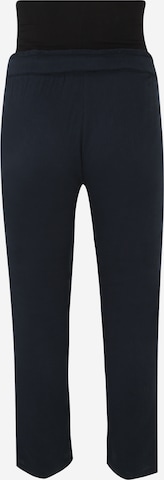 Regular Pantalon 'CORA' Mamalicious Curve en bleu