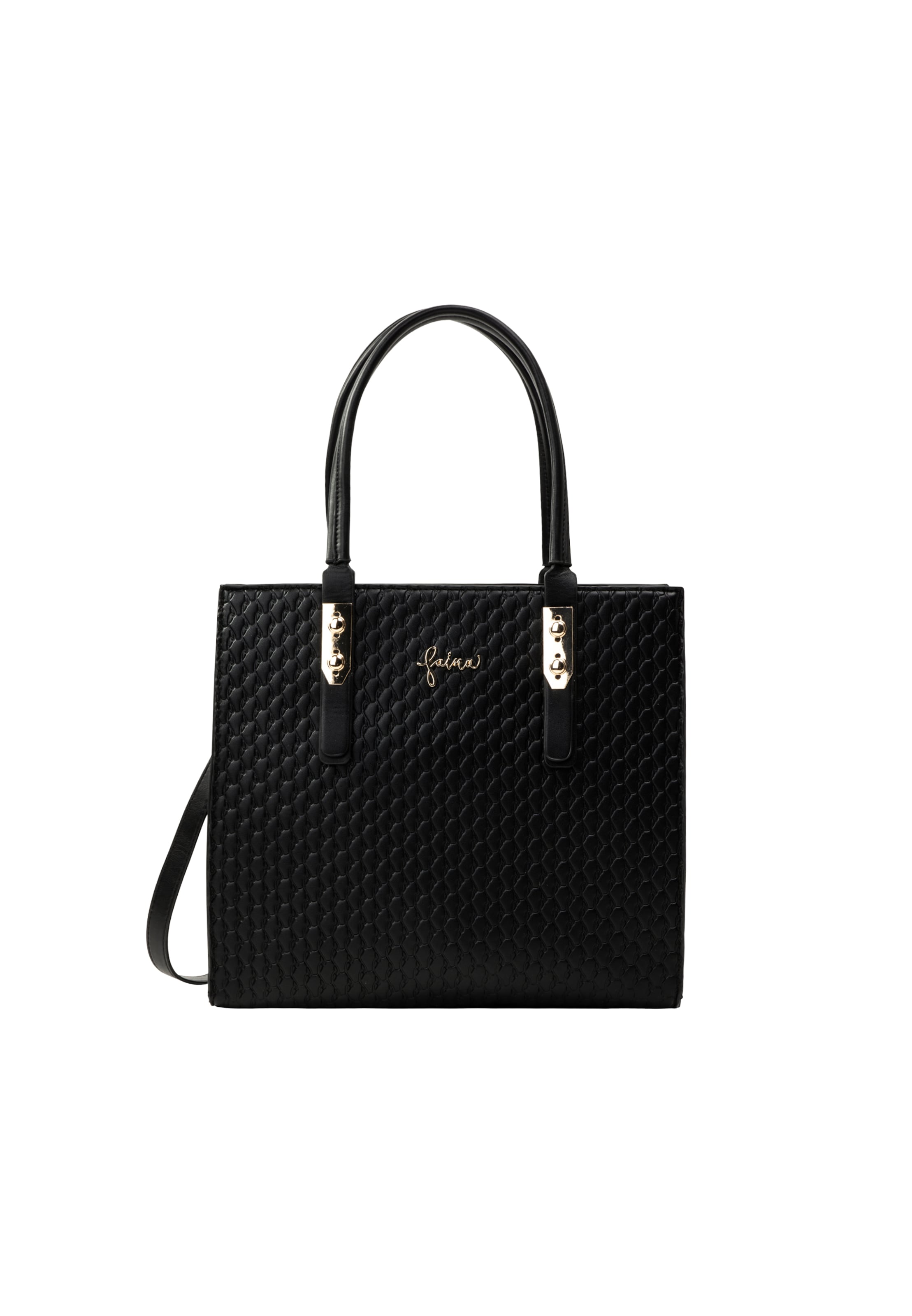 faina Tasche in Schwarz: Vorderseite