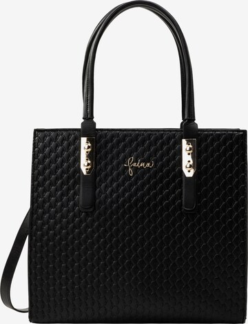 faina - Shopper em preto: frente