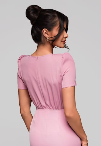 Ombre Avondjurk 'LA-OM-DLR150' in Roze