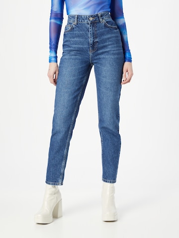 Warehouse Tapered Jeans in Blauw: voorkant