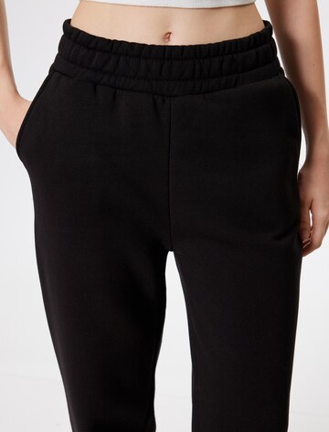 Koton Tapered Trousers in Black